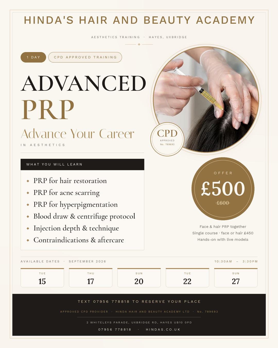 Advanced PRP